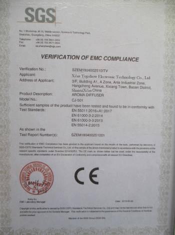 CE Certificate - Xi'an Topshow Electronic Technology Co., Ltd