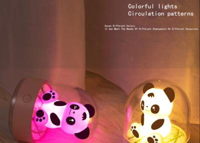Chine Aromatherapy rechargeable Panda Night Light de lampe de Tableau de 800 MAH Cartoon Gift For Kids USB LED à vendre