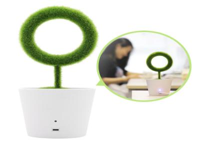 China USB Remove Air Pollutants Tabletop Green Plant Modeling Air Purifier For Office Home for sale