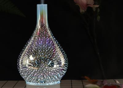 China LED Light Aroma Difuser Ceramic Glass Of Aromatherapy Essential Oil Diffuser Ultrasonic Humidifier for sale