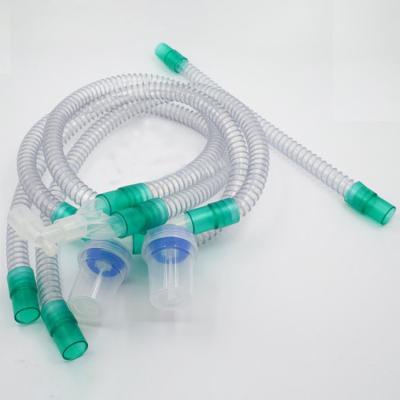 China Disposable anesthesia breathing circuit tube customizable medical anesthesia breathing circuit connect kit for sale