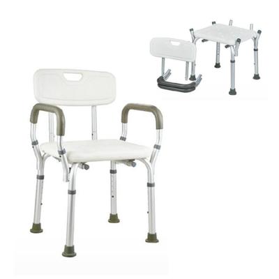 China Rehabilitation Therapy  Durable Medical Equipment Elderly Square Seat Bathroom Shower Chair for sale