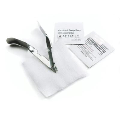 China Customizable Staple Removal Kit Hospital Medical Disposable Serving Trays for sale