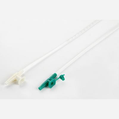 中国 CE ISO Disposable Medical Grade PVC Closed Suction Catheter 販売のため