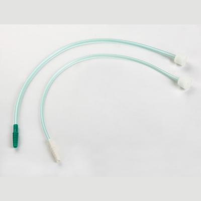 中国 Disposable Single Use PVC Nasal Oxygen Catheter With Fixed Compress 販売のため