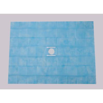 China Blue Non Woven Surgical Kit Disposable Sterile Surgical Drape Te koop