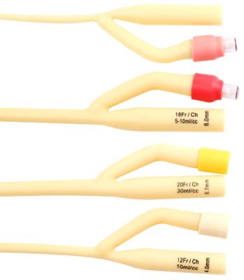China Antimicrobial coated foleys catheter latex customization tip silicone foley catheter for women for sale