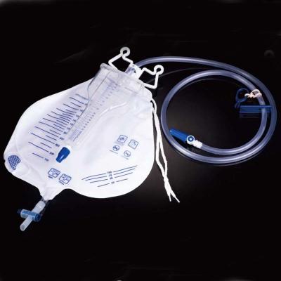 Chine Portable Urology Medical Supplies Adult Conector Urine Collection Bags à vendre