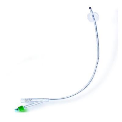 China CE Certification Disposable Medical Silicone Foley  Catheter OEM à venda
