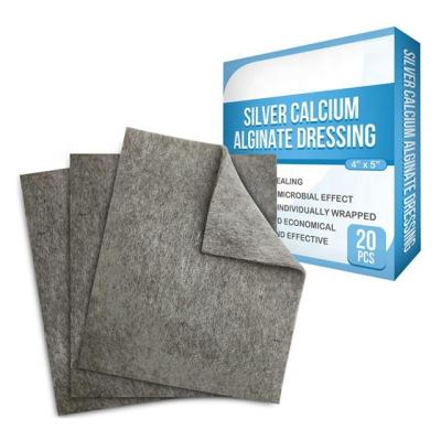 中国 Chinese supplier soft Bacteriostatic Silver Calcium Alginate Dressing 販売のため