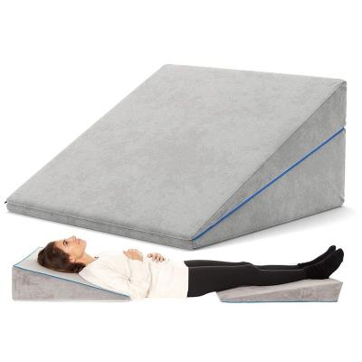 Chine Memory Foam Bed Wedge Pillow Triangle Pillow Support Body Back à vendre