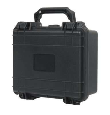 China Portable Black Plastic Tool Carry Case PP Customized Foam Accept for sale