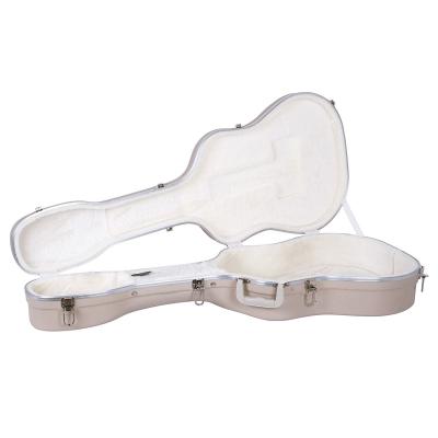 China REACH 220 ABS Guitar Rack Case Ivory Classical Guitar Flight Case for sale
