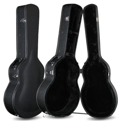 China Eco Friendly Plywooden Guitar Rack Case Acoustic Black Lightweight for sale