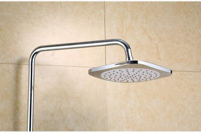 China Eco Friendly Bathroom Exposed Shower Set , Square Showerhead And Faucet Sets for sale