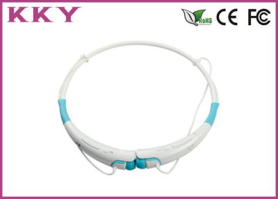 China Wireless Neckband Headphones , Wrap Around Neck Headphones With CSR Chipset for sale