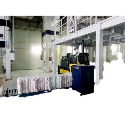 China Printing Full Automatic OCC Nonwoven Fabric And Waste Paper Baling Press Machine For Sale for sale