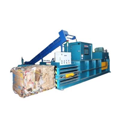 Chine Horizontal Paper Scrap Automatic Waste Baler Baler CE Certificate à vendre