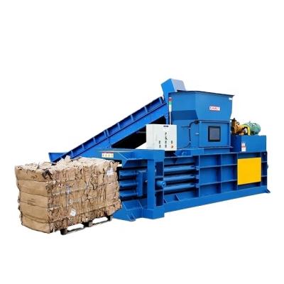 China 2021 GARMENT Top Selling JEWEL Factory Direct CE Approved Used Waste Paper Machine Cardboard Baler Wrapping Machine à venda