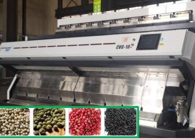 China 10 Chute Spices Color Sorter 640 Channels Easy Operate 4317*2077*1795mm for sale