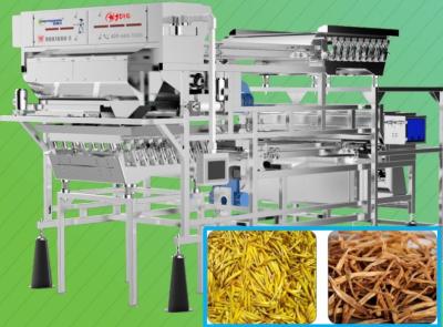 China CCD camera Vegetable Sorting Machine For Dehydrated Daylily for sale