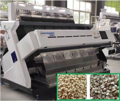 China 384 Channels CCD Color Sorter Machine , 5400 Pixel Barley Kernel Sorting Machine for sale