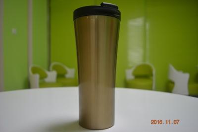 China Starbucks clásico diseña la pared del doble de la taza de café de la succión con la función antirresbaladiza en venta