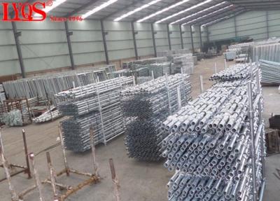 China Steel Spigotted Cuplock Formwork System 100mm For Bridges / Elevated Roads for sale