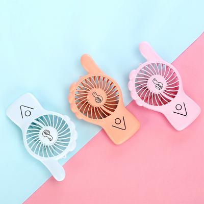 China Cute Summer Must-Have Stands Custom Fan Handheld Portable USB Rechargeable Mini Fan Desktop for sale