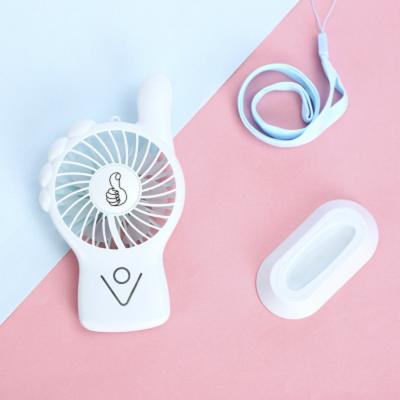 China 2022 Cute Newly Design Cute Fans Portable Electric Hand Mini Table Fans With USB Charging for sale
