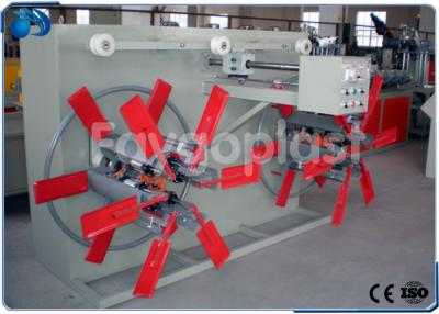 China Double Disc Tube Coiling Machine / Automatic Winding Machine For Plastic Pipe Profile for sale
