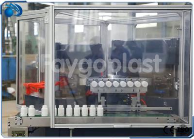 China Máquina de IBM de la máquina del soplo que moldea plástico para la botella del ANIMAL DOMÉSTICO de los PP del HDPE con la estación horizontal en venta