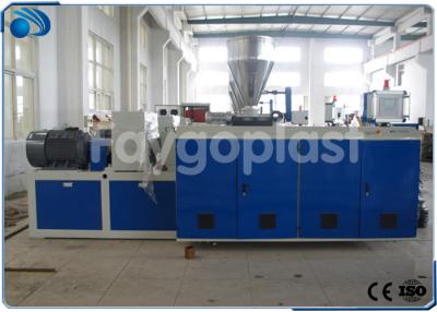 China Co Rotating Plastic Extruder Machine For PVC Compound / PVC Pipe Making Twin Screw for sale