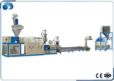 China Double Stage Plastic Recycling Line Pelletizing Equipment For PP PE PS Scraps 100~500kg/h for sale