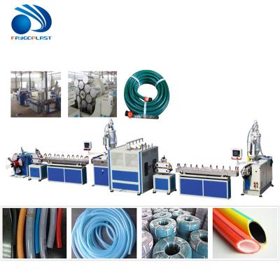 China Soft Flexible Plastic Pipe Making Machine For Garden Hose / PVC Water Pipe Machine for sale
