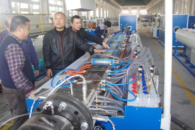 China Plastic Profile Production Line Making For PVC Wood Profile , WPC Profile Extrusion Line for sale