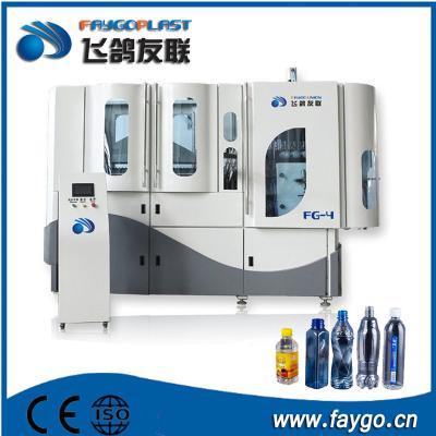 China 6 máquina que sopla de la botella automática del animal doméstico de la barra 50ml en venta
