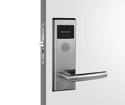 China Stainless Steel Electronic RFID Hotel Lock With ProUSB Lock System for sale