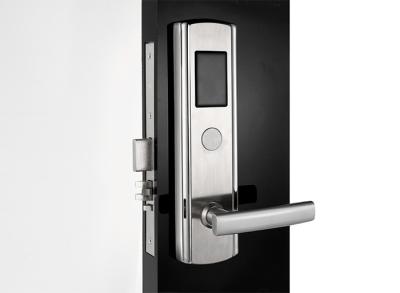China Home Keyless Electronic Digital Door Lock 300×78 Mm Front Plate With 4 A 1.5V Batteries for sale