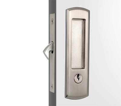 China Durable Metal Sliding Door Locks / Home Entry Door Locksets Coin Slot Insided for sale