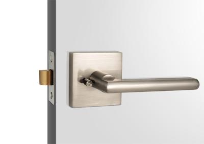 China Tubular Key Lock Satin Nickel Solid Brass Cylinder With Zinc Alloy Cover for sale