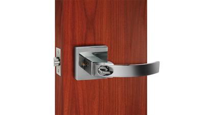 China Commercial Privacy Tubular Locks Metal Door Lockset Square Corner Striker for sale