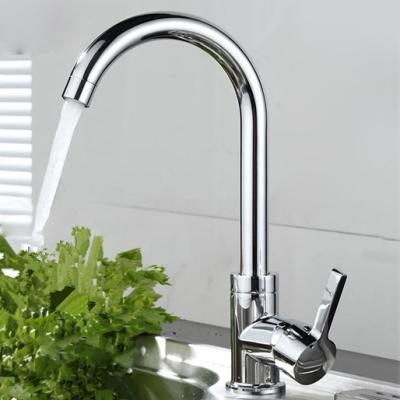 China Stainless Steel Single Holes Wall Mount Bathroom Basin Faucet Kitchen Mixer Taps for sale