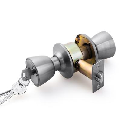 Cina Acciaio inossidabile SS 201 Material Spherical Lock / Lock Knob per la sicurezza del bagno in vendita