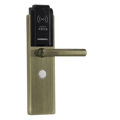 China Hotel Security Electronic Door Lock / Entry Door Lock With Antique Finishing for sale