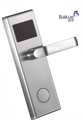China Beautiful Modern House Electronic Door Lock Hotel Entrance Lock With Card Open for sale