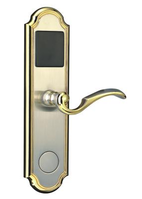 China CE Approval Hotel Electronics Door Lock Plated Nickel 62.5mm Central Distance for sale