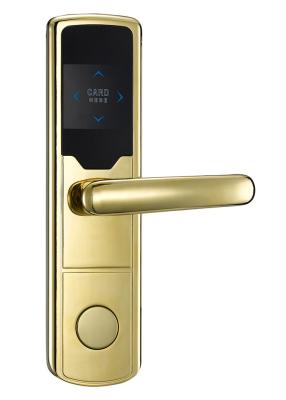 China 62mm Backset Tyt WiFi Electronics Door Lock / Gate Lock With Plated Gold Finishing for sale