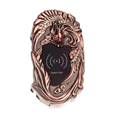 China Plated Antique Copper Electronic Cabinet Lock Card / Key Open For Swimming Park for sale