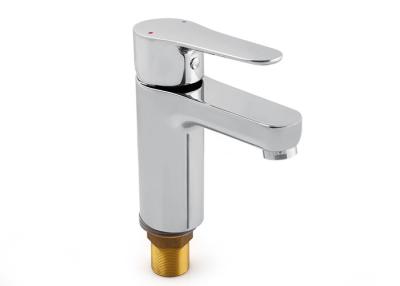 China Durable Cold Water One Hole Bathroom Sink Faucets For Sanitary Ware for sale